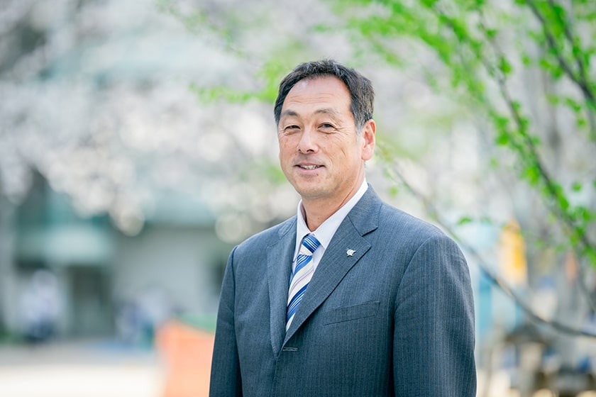 日本プロ野球選手会・森忠仁事務局長 [撮影＝野口岳彦]